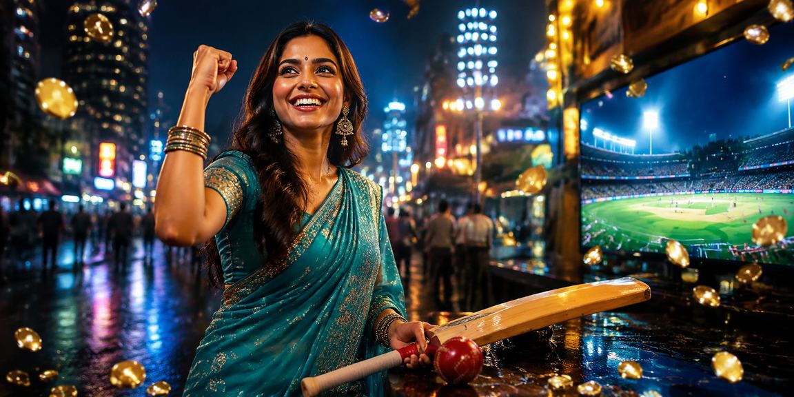 Mumbai cricket fans enjoying mobile sportsbook entertainment